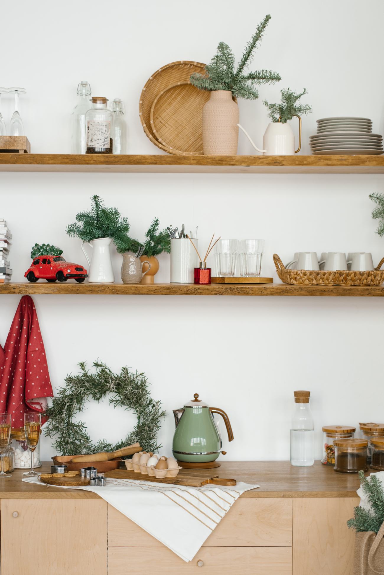 Paint the kitchen cabinets