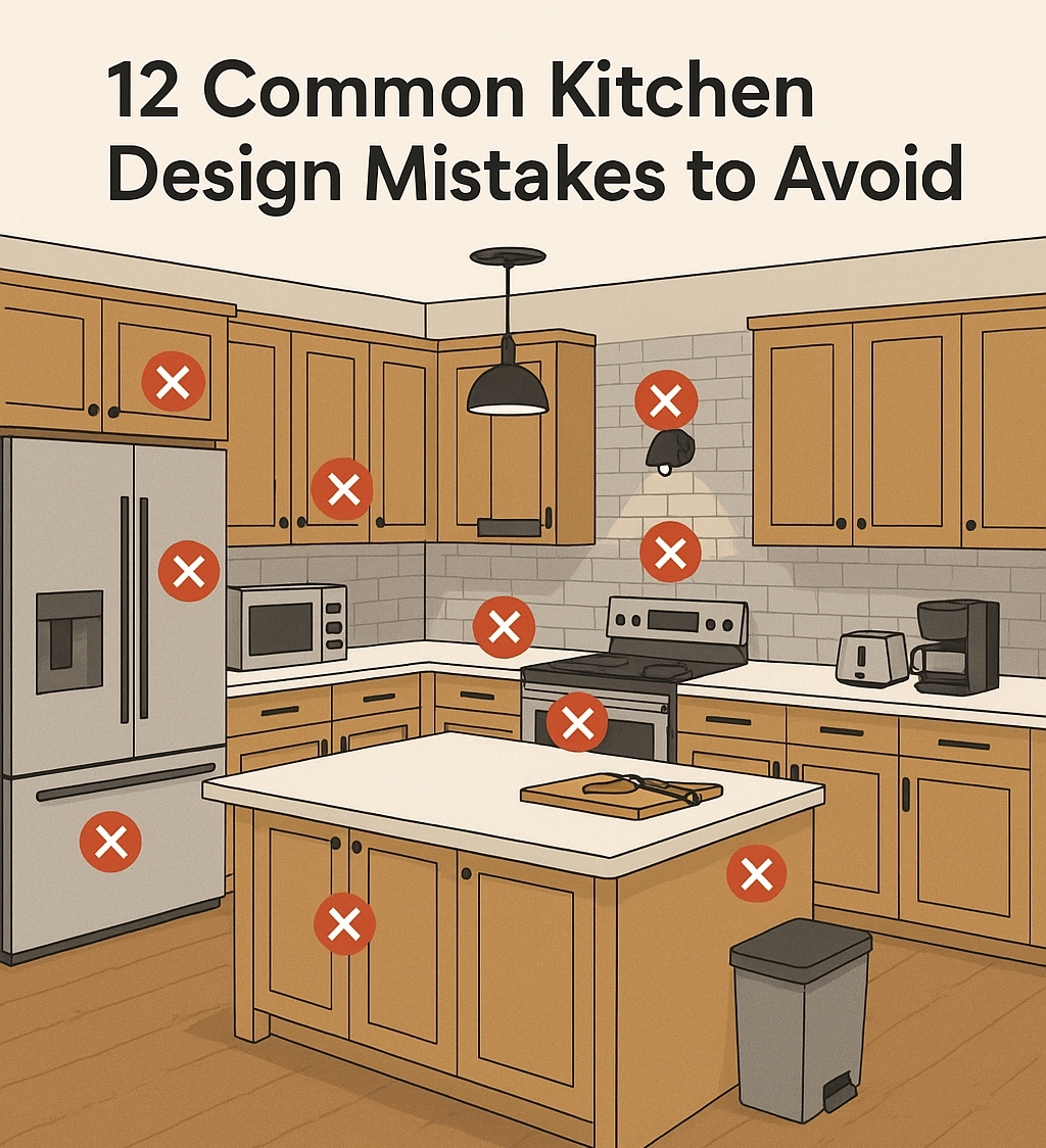 12 Common Kitchen Design Mistakes to Avoid