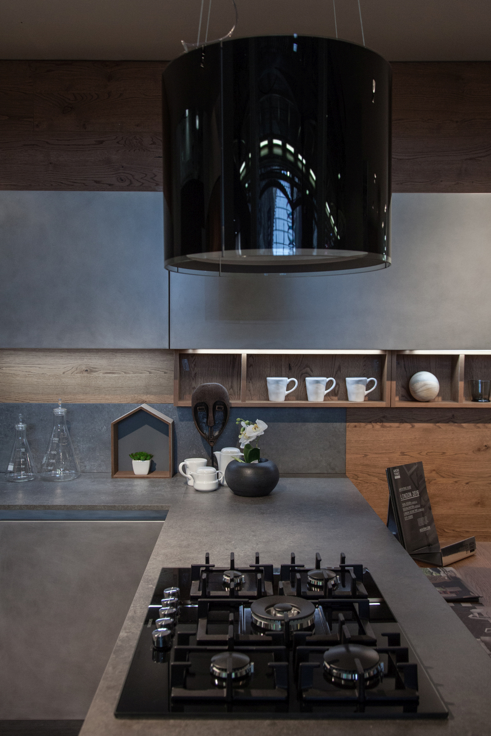 Hidden Function Seamless Form Kitchen Design Layout