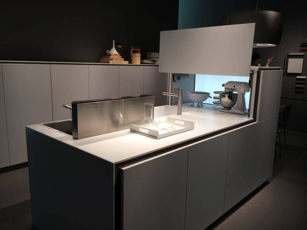 Marble veneer kitchen