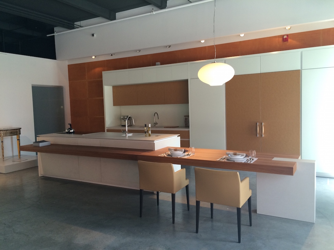 Marble veneer kitchen
