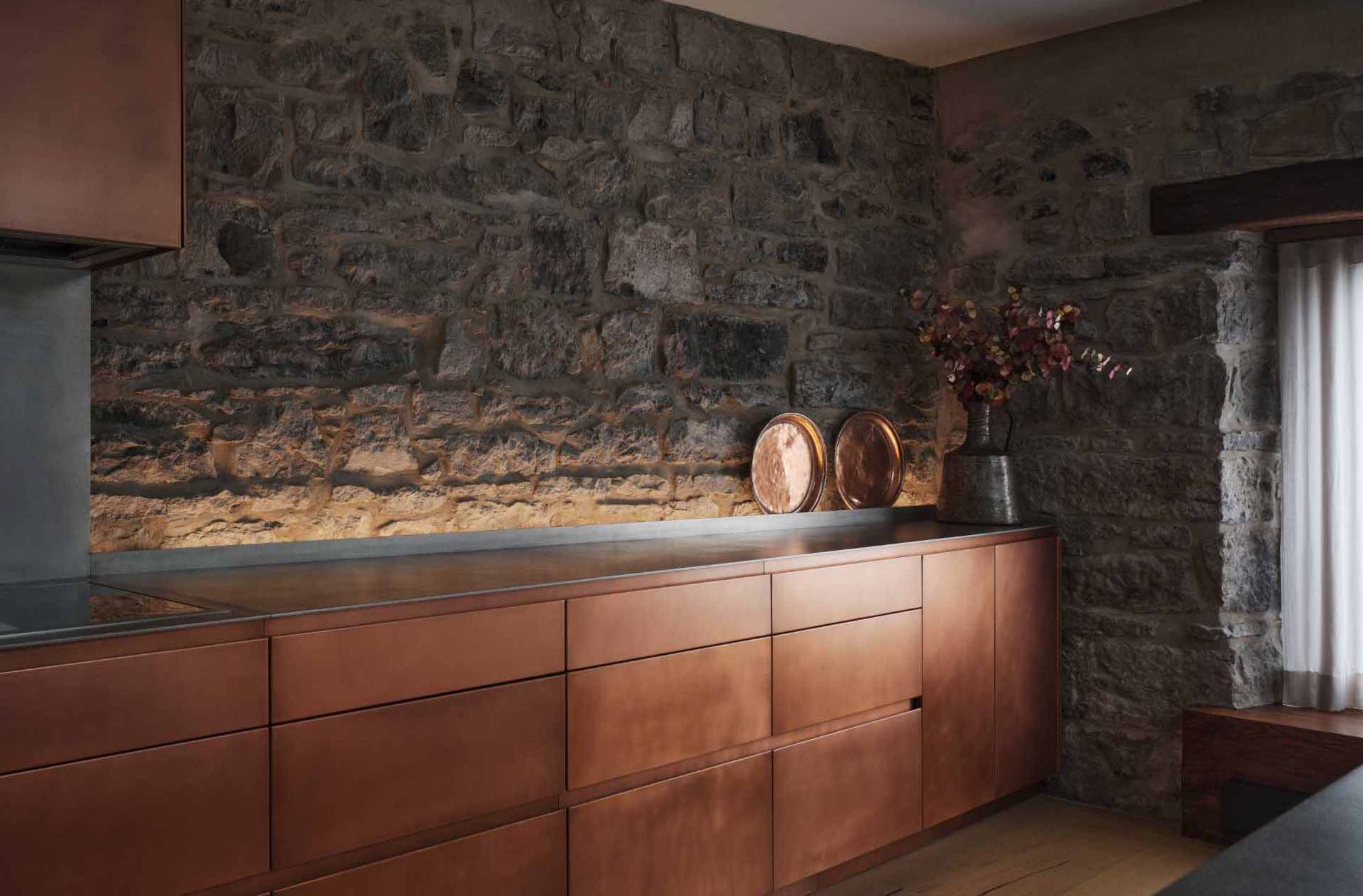 Raw Stone and Copper