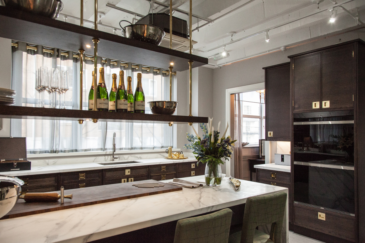 Brass Marble Opulence Kitchen design