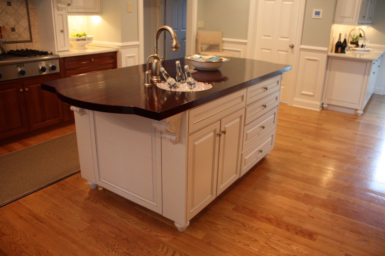 White-on-white kitchens